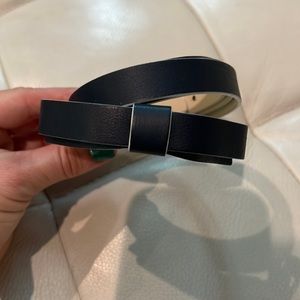 Kate Spade Navy Bow Belt